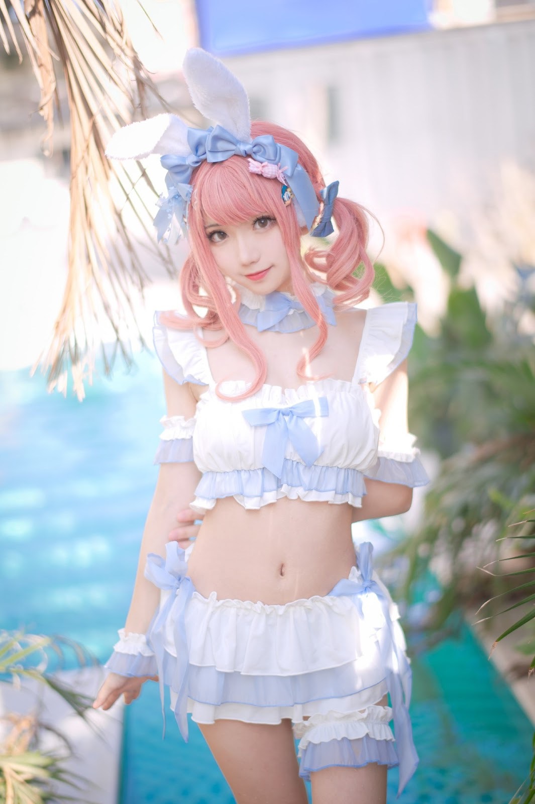 [花柒Hana] 夏日甜芯 泳装 35