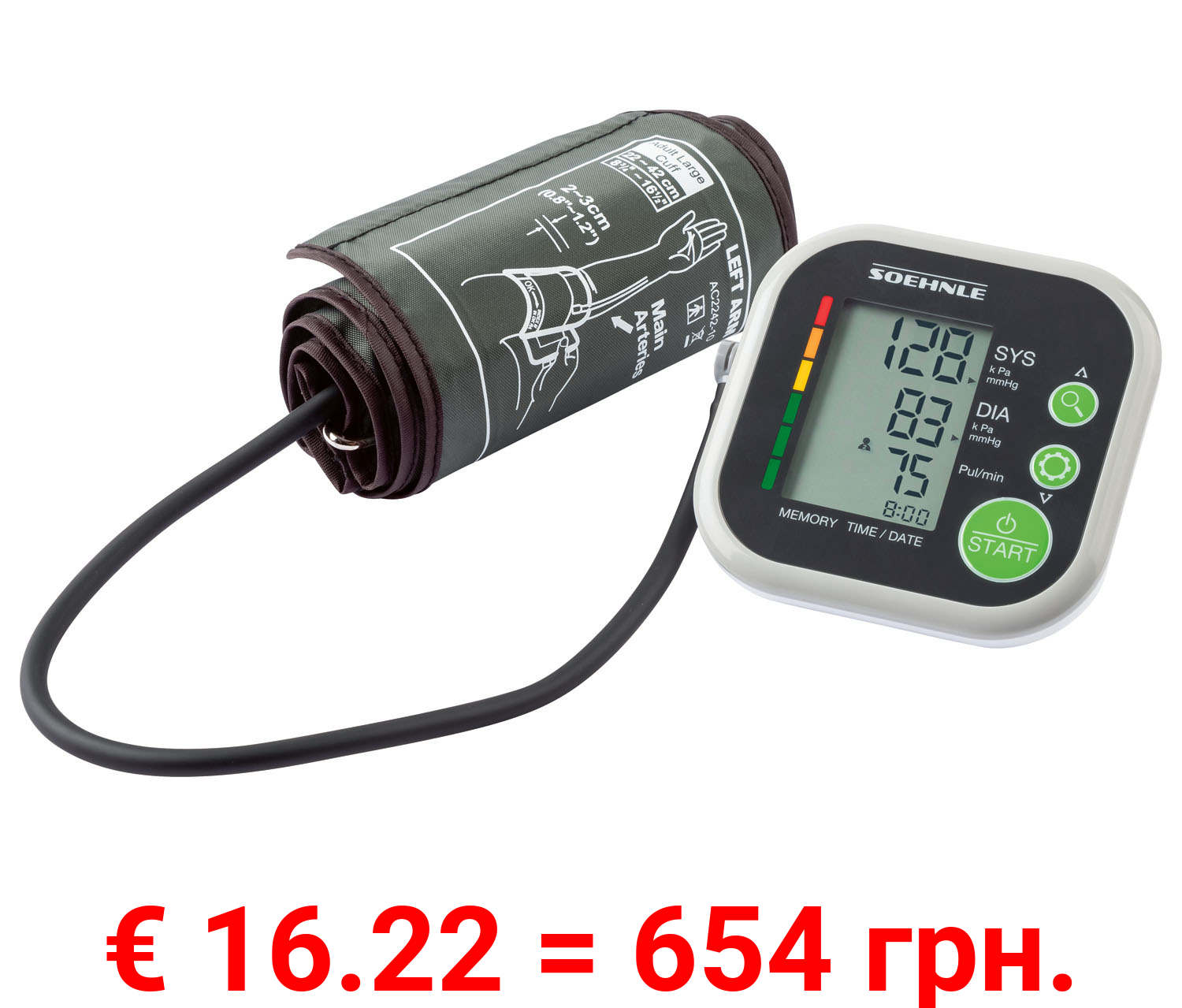 SOEHNLE Oberarm-Blutdruckmessgerät »Systo Monitor 200«