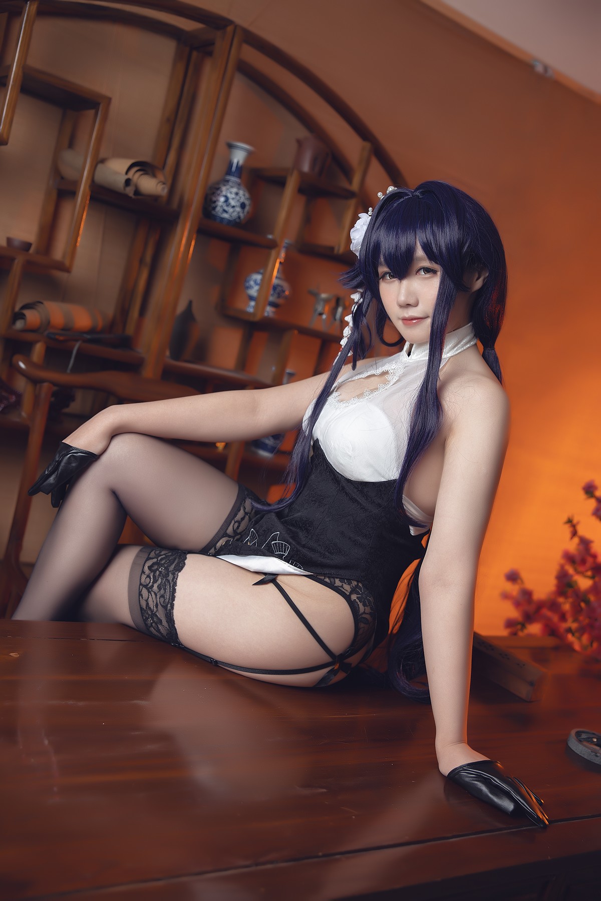 Cosplay 麻花麻花酱 吾妻旗袍 8