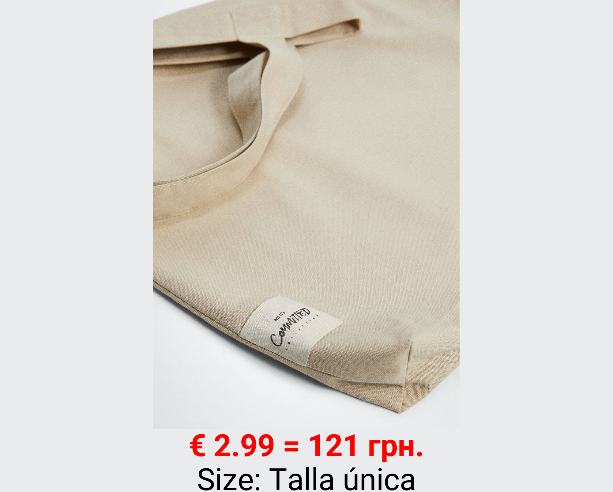 Bolso shopper algodón