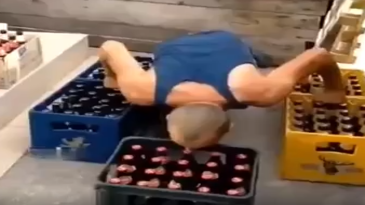 La fuerza de un drogado de la cerveza