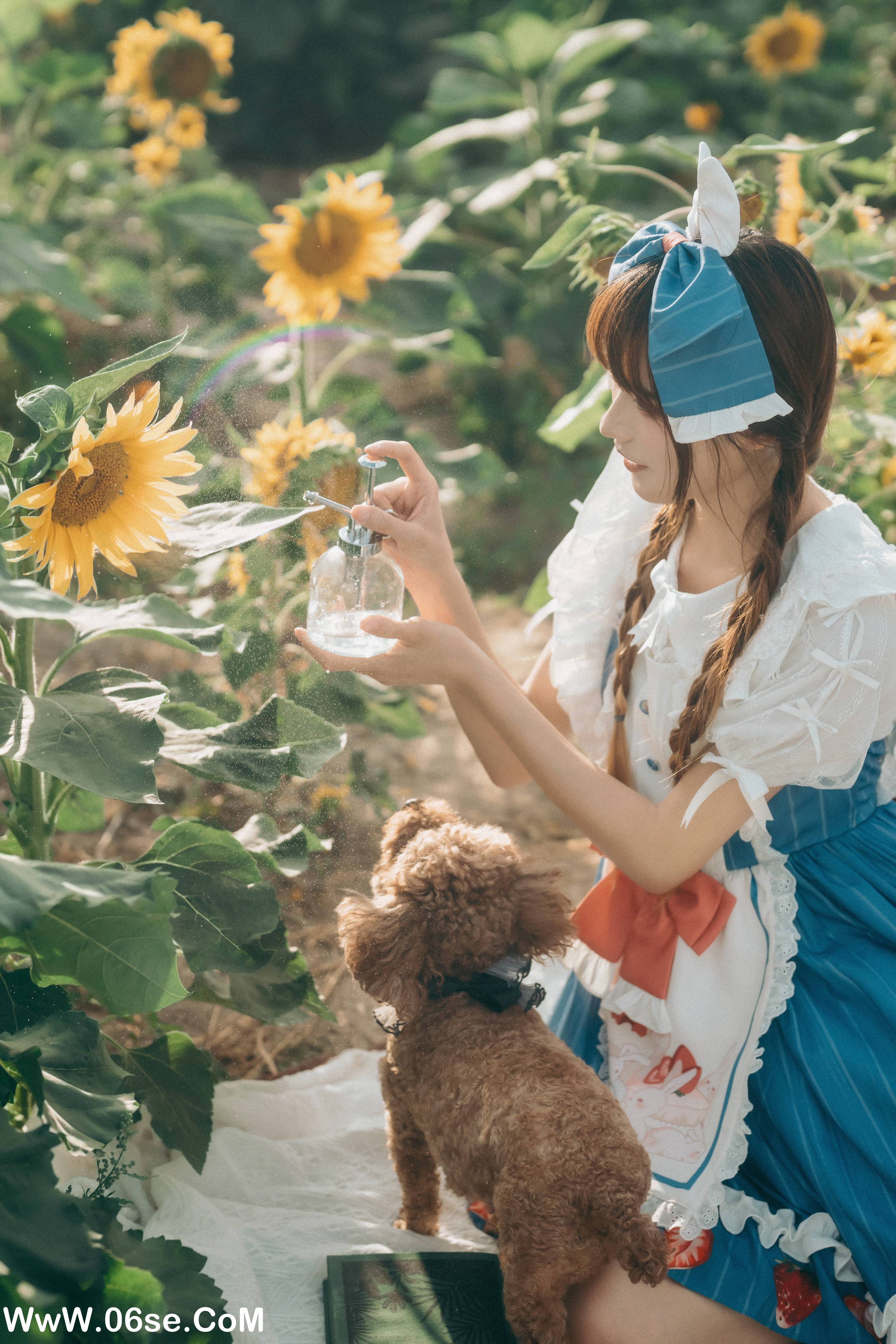 图片[16]-[YITUYU艺图语]2022.07.18 甜甜向日葵女孩 兔子Zzz不吃胡萝卜[31+1P／318MB]-六色网