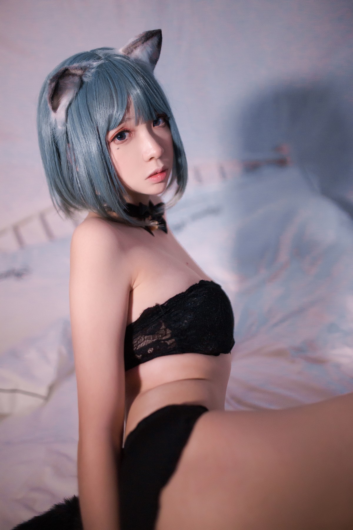 Cosplay 疯猫ss 黑猫二 10