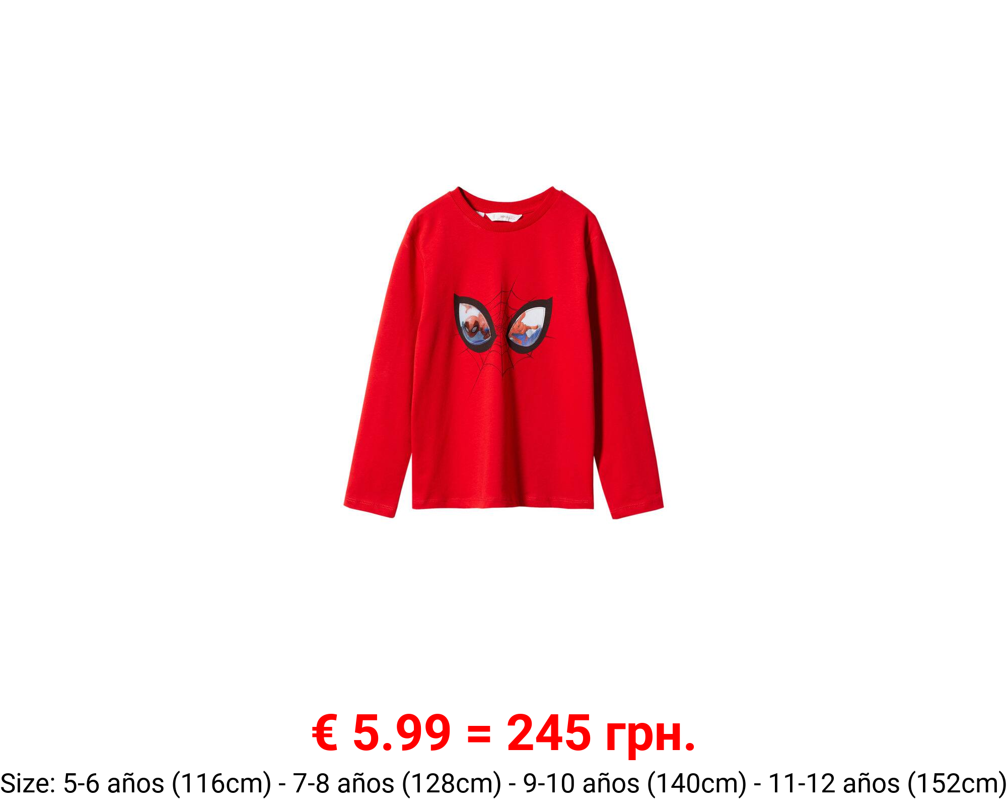 Camiseta spider-man
