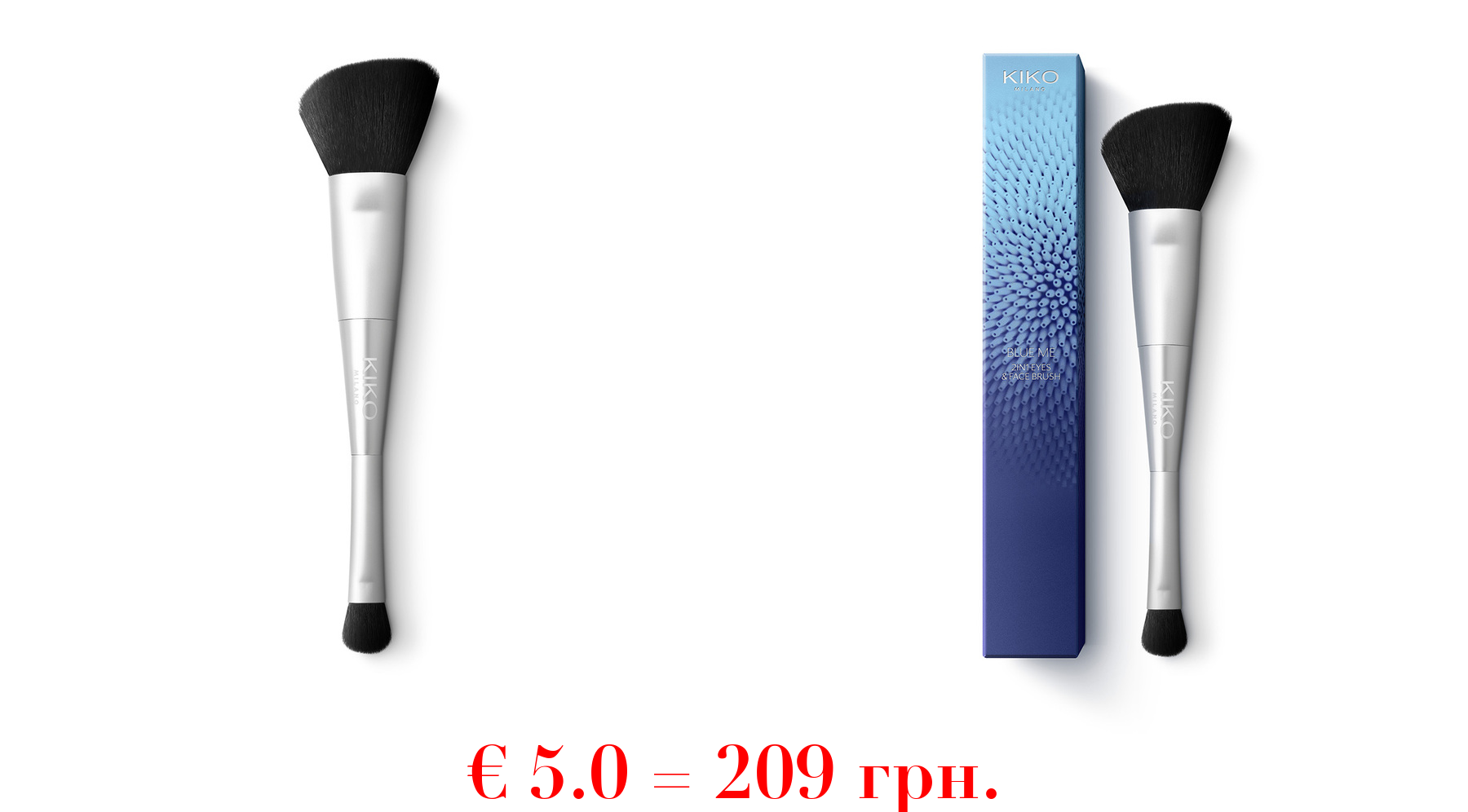 blue me 2-in-1 eyes & face brush