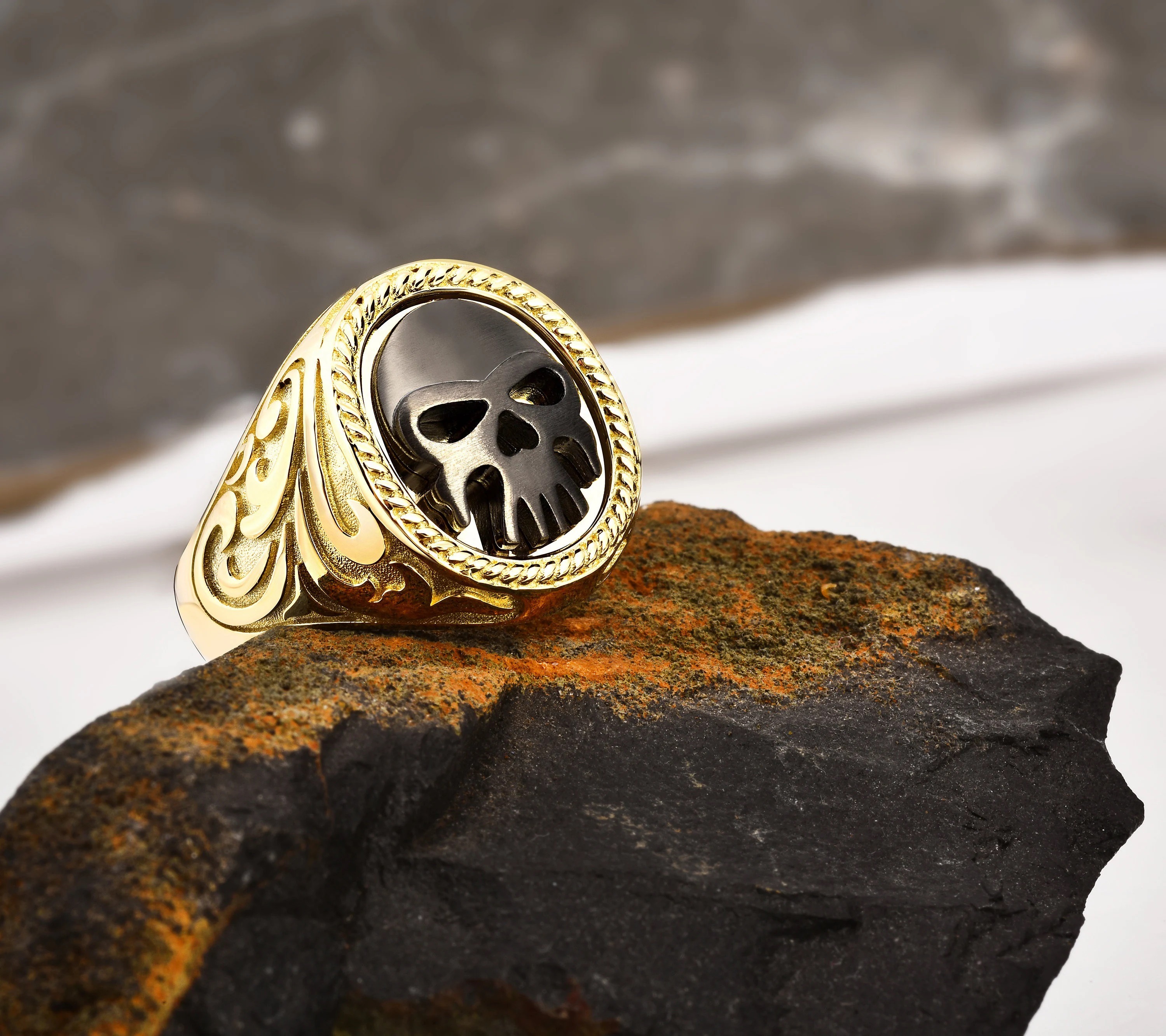 Embrace the Dark Side Men's Skull Rings for Every Occasion Telegraph
