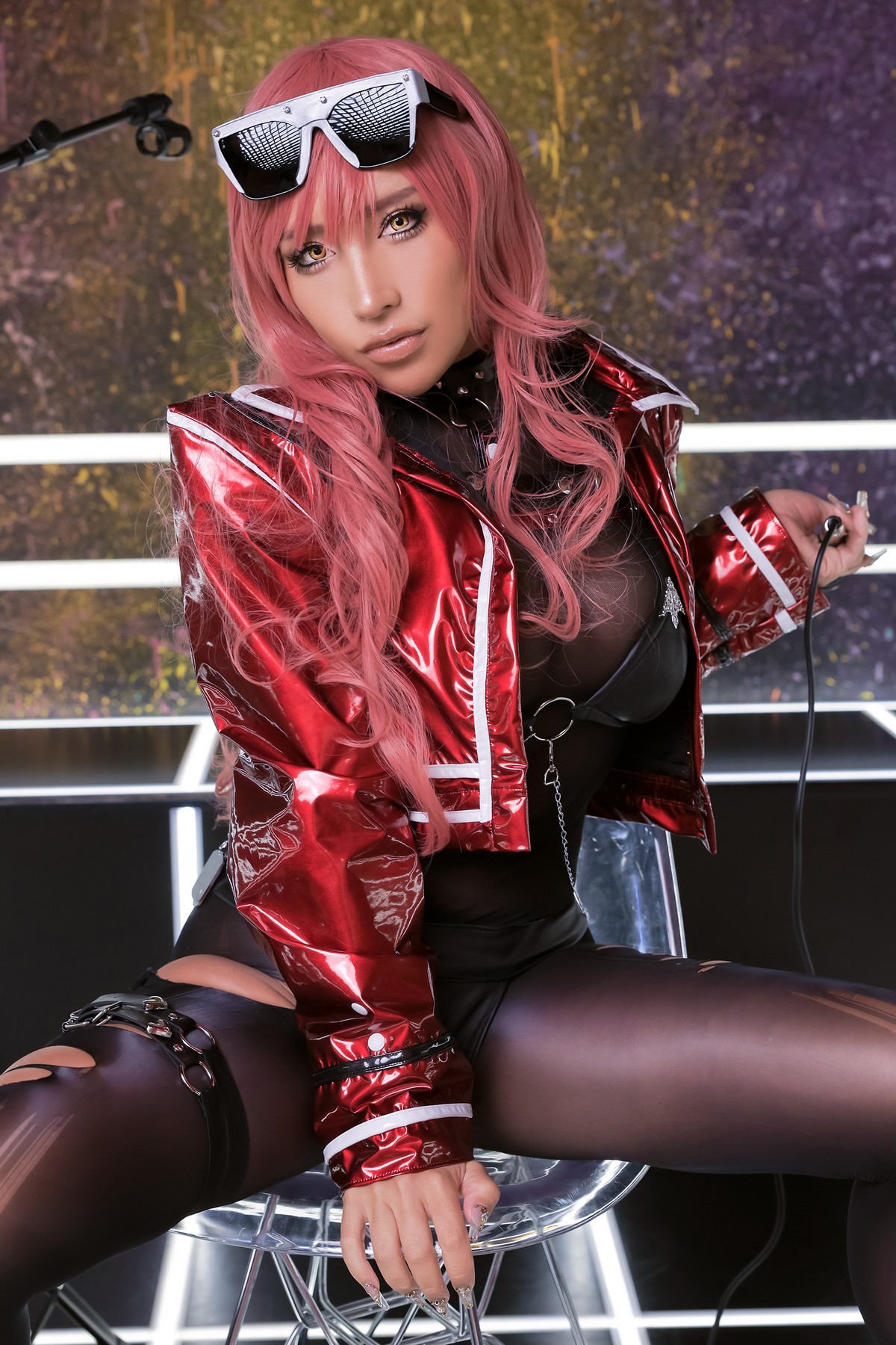 Cosplay Nonsummerjack Punch line Set.01 13