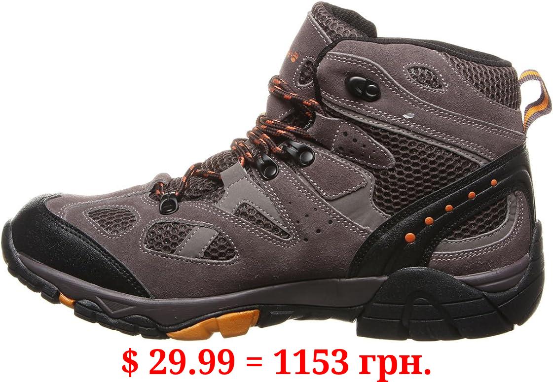 BEARPAW Men's Brock Multiple Colors | Men's Ankle Boot | Men's Hiking Boot | Comfortable Winter Boot