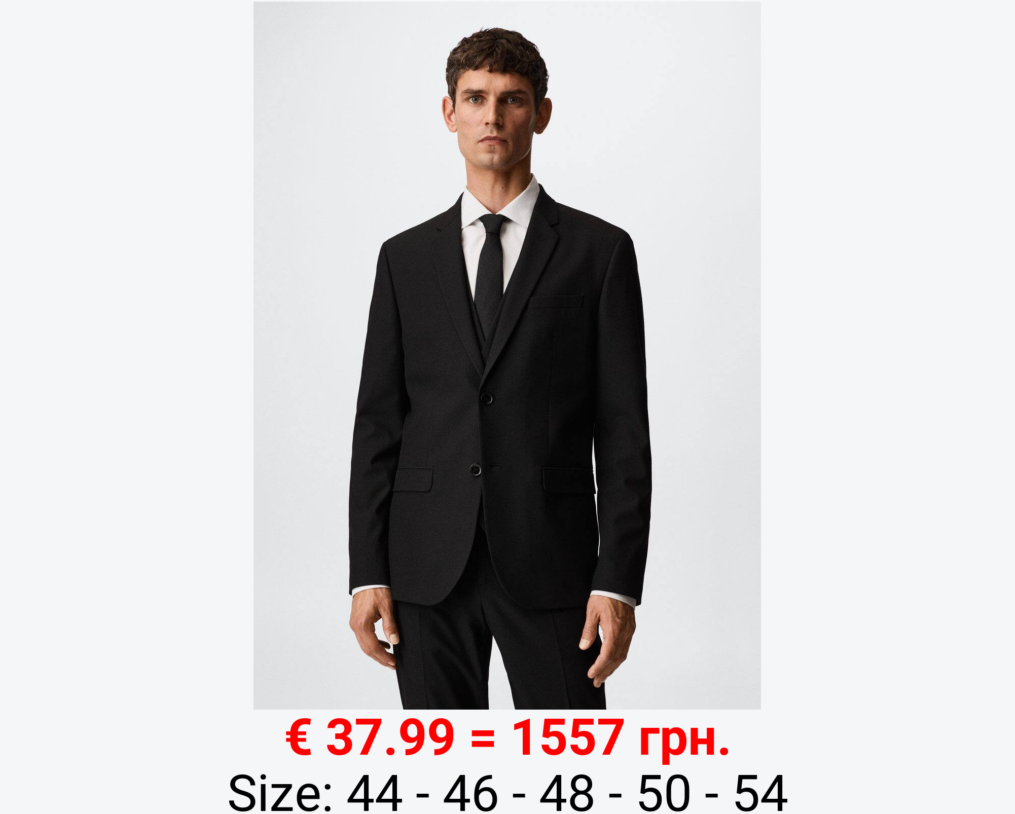 Americana traje super slim fit