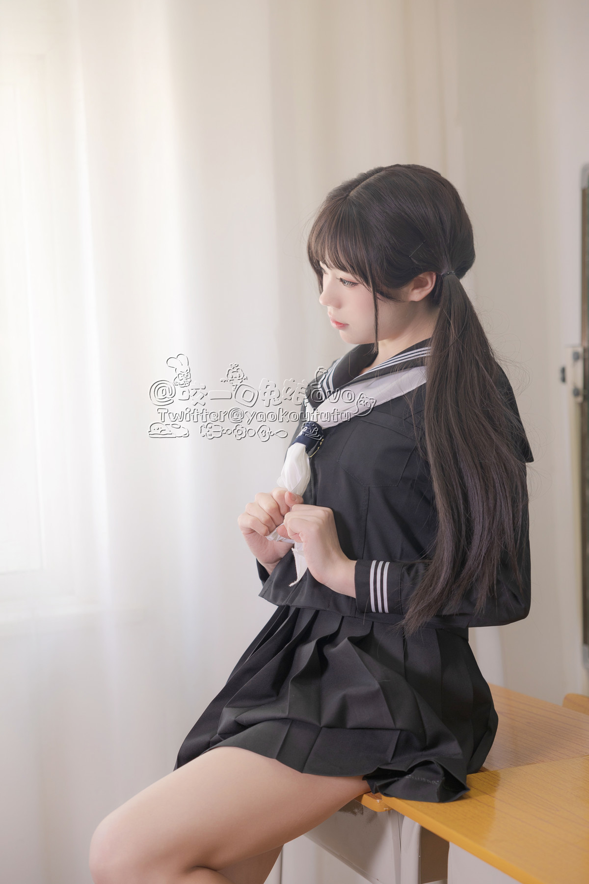 Cosplay 黏黏团子兔 放课后 13