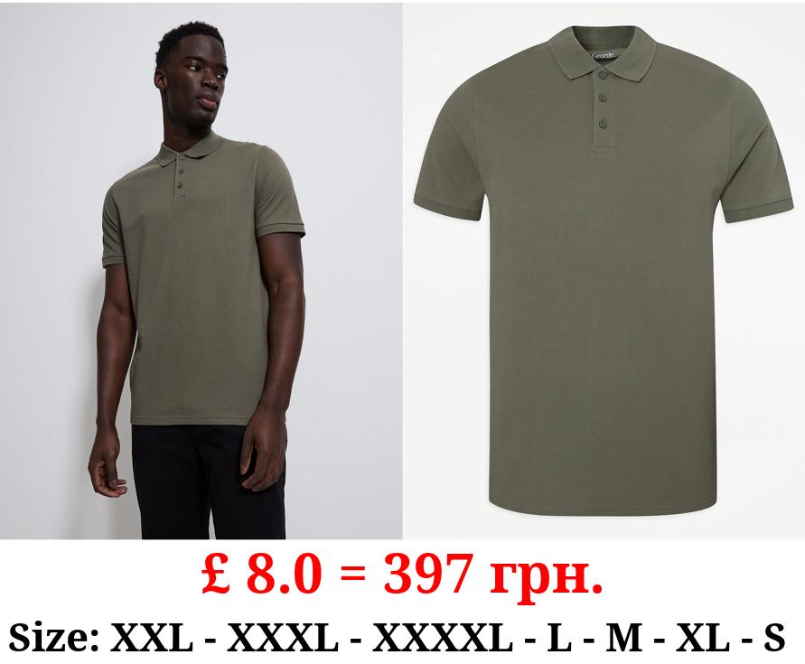 Khaki Polo Top