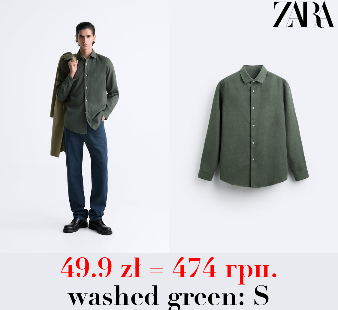 EASY CARE TEXTURED SHIRT