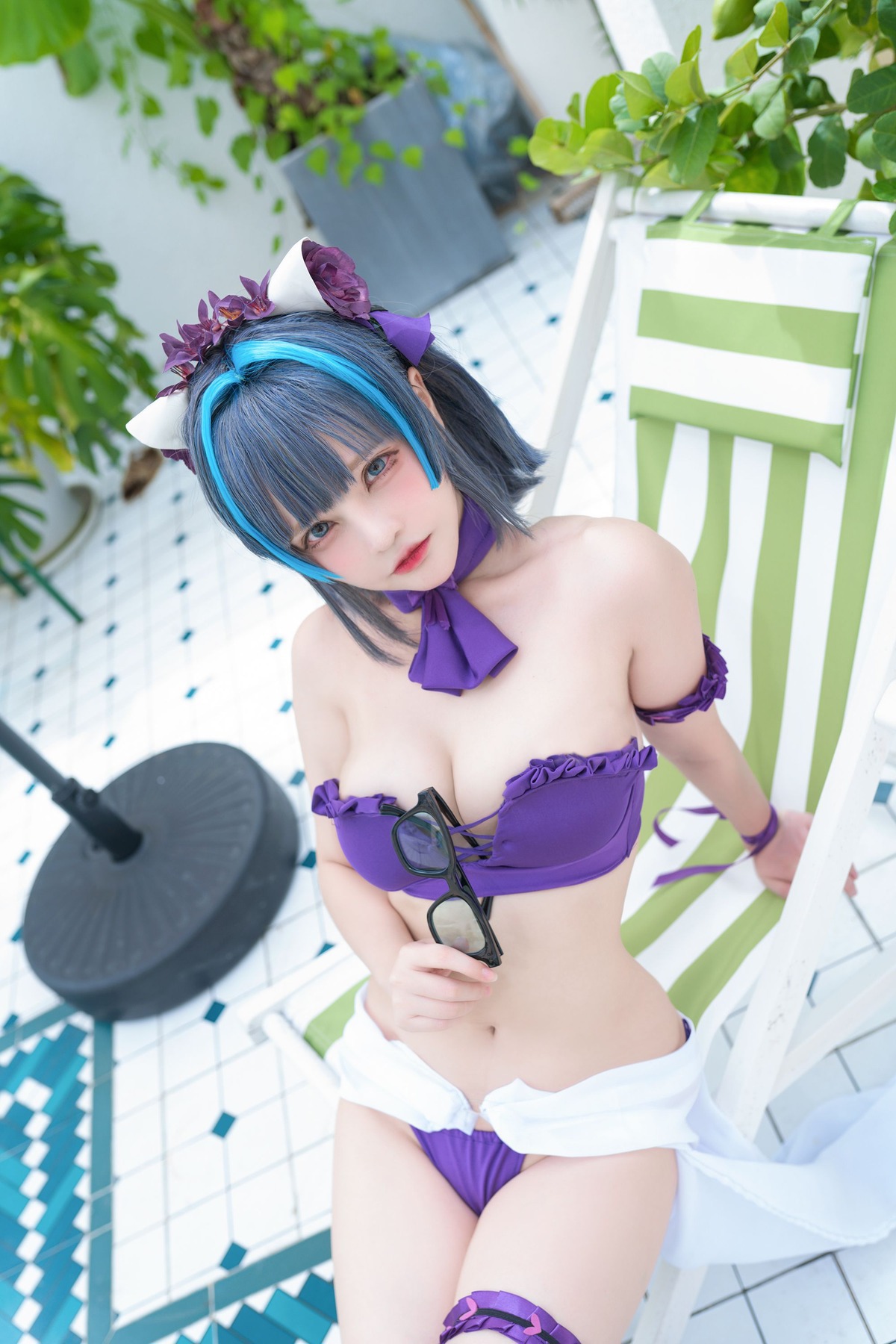 [Senya Miku 千夜未来] Cheshire Swimsuit 28