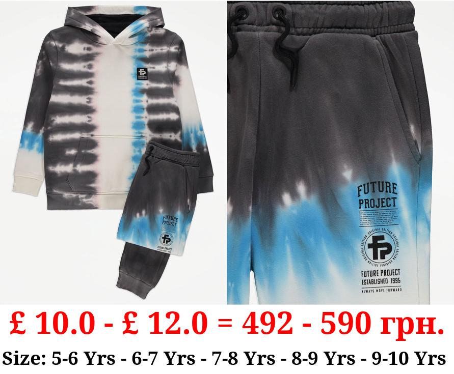Tie Dye Hoodie and Joggers Outfit