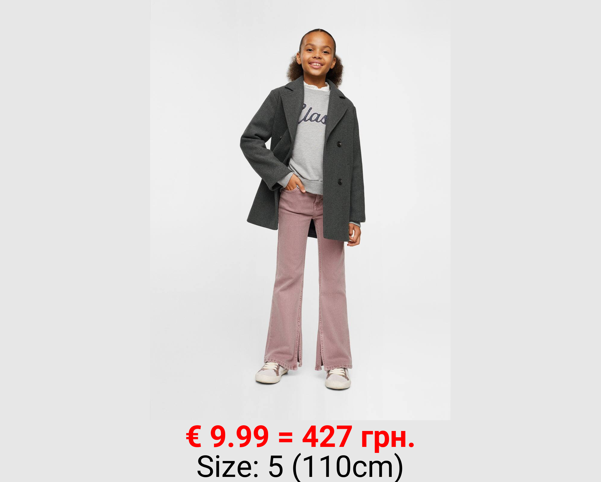 Abrigo recto solapas