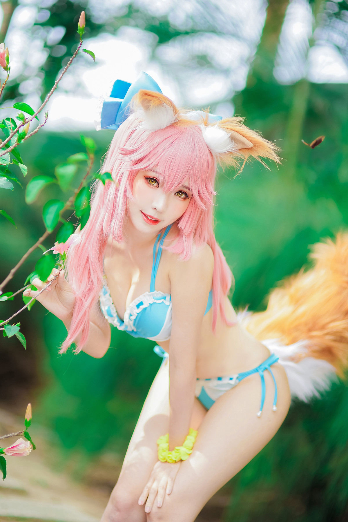 Cosplay ElyEE子 玉藻前泳池 33