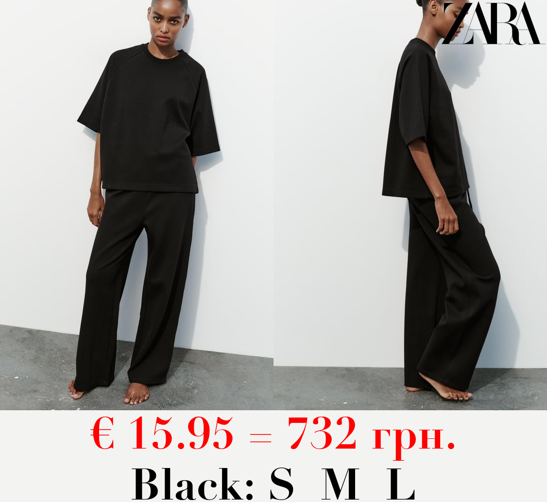 INTERLOCK OVERSIZE T-SHIRT