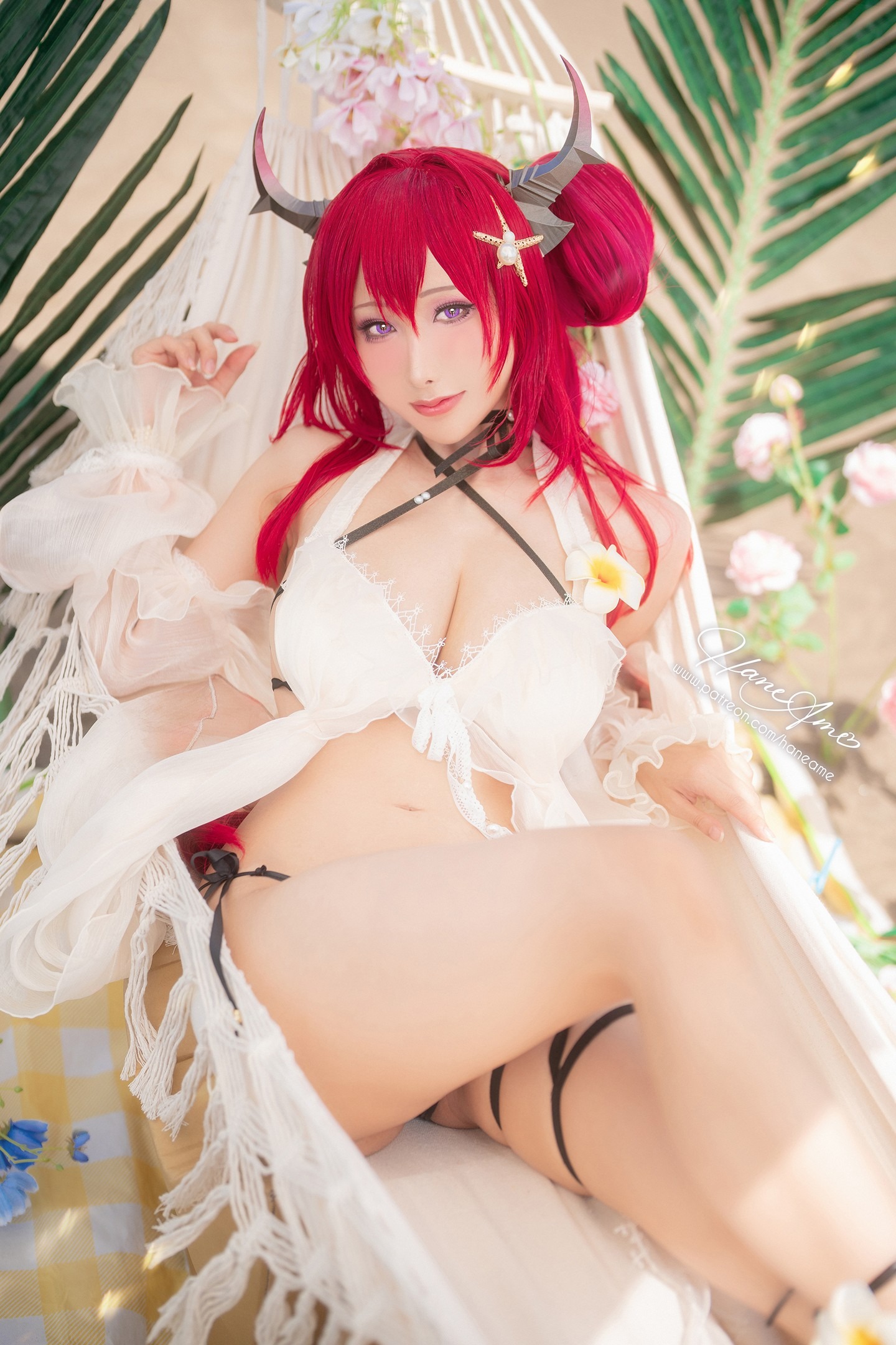 Hane Ame 雨波写真 - Arknights Surtr 泳裝 12