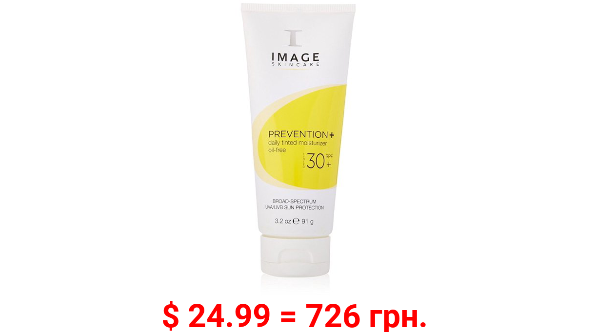 ($44 Value) IMAGE Skincare Prevention+ Daily Tinted Oil-Free Moisturizer, SPF 30, 3.2 Oz