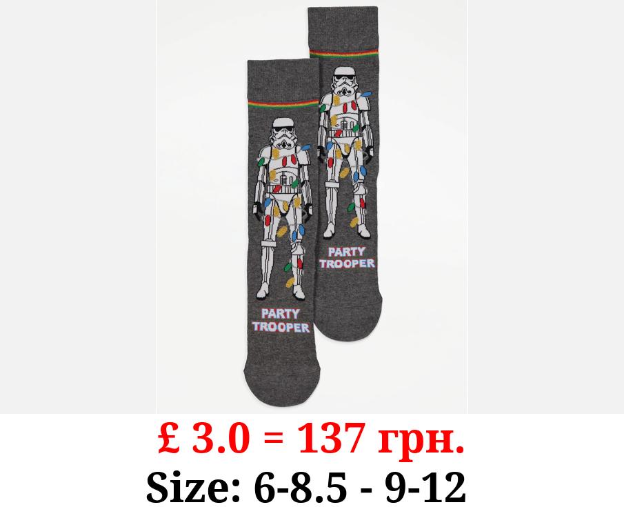 Disney Star Wars Party Trooper Ankle Socks 2 Pack