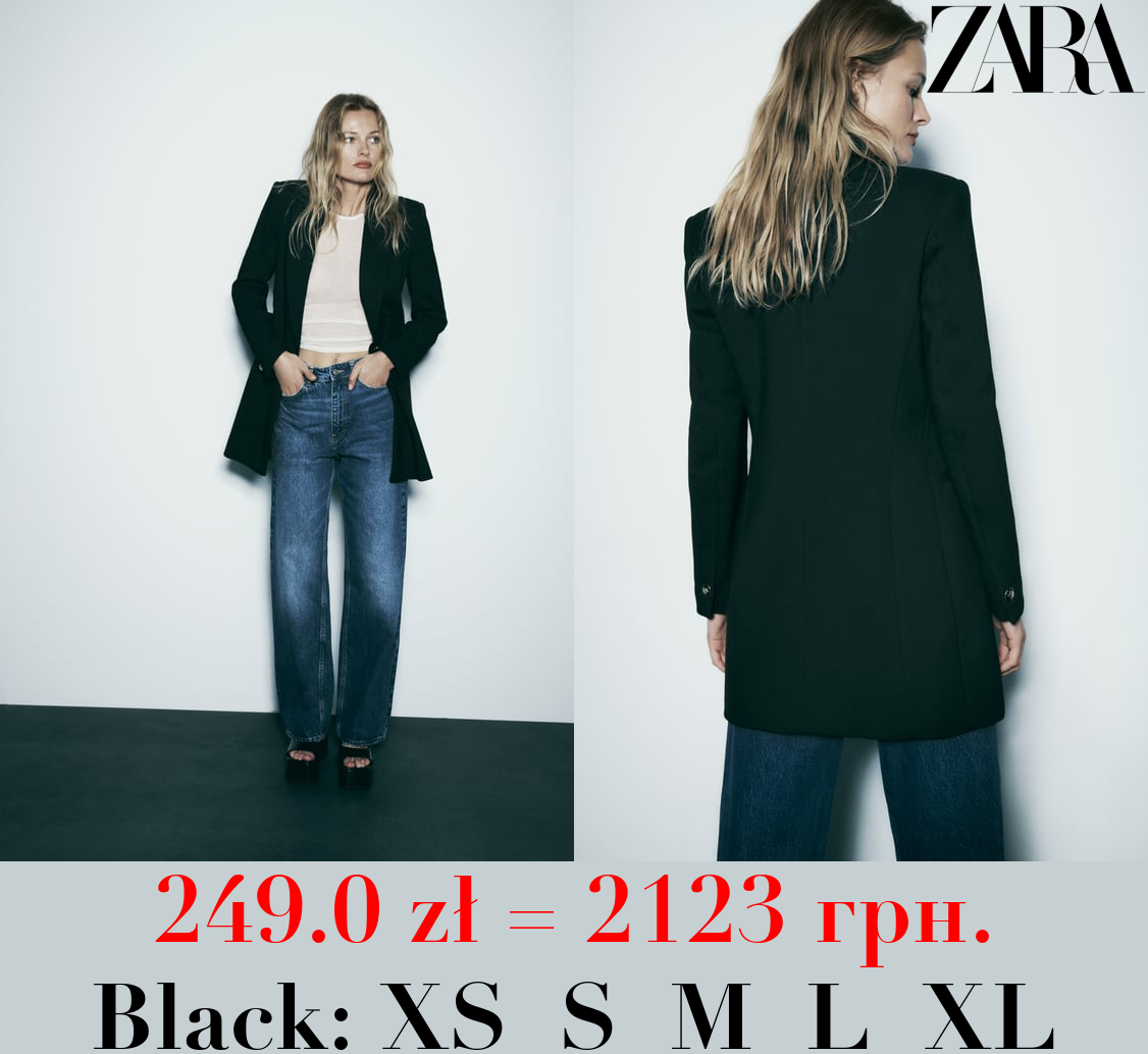LONG FITTED BLAZER