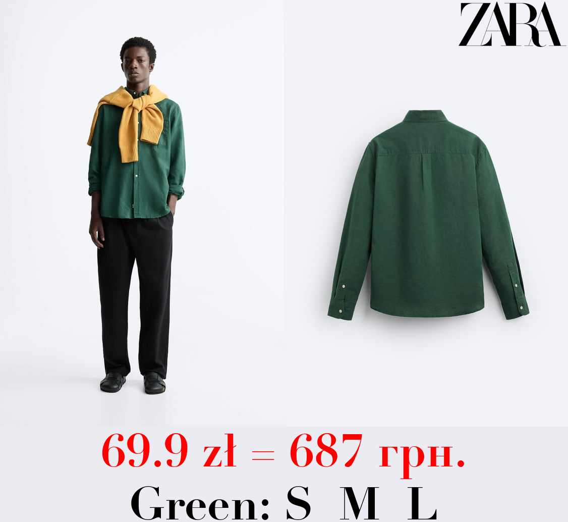 COTTON - LINEN SHIRT