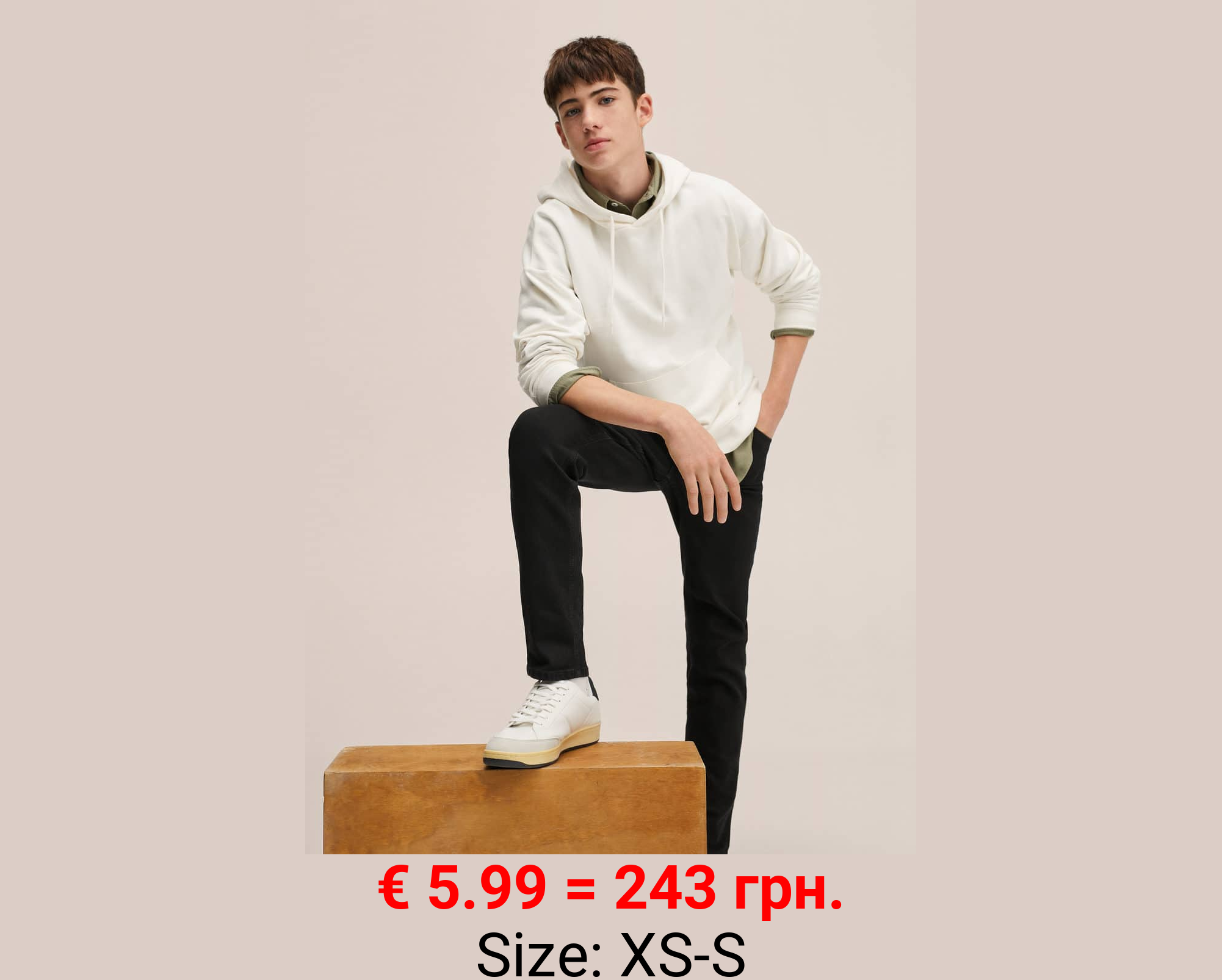 Sudadera algodón capucha