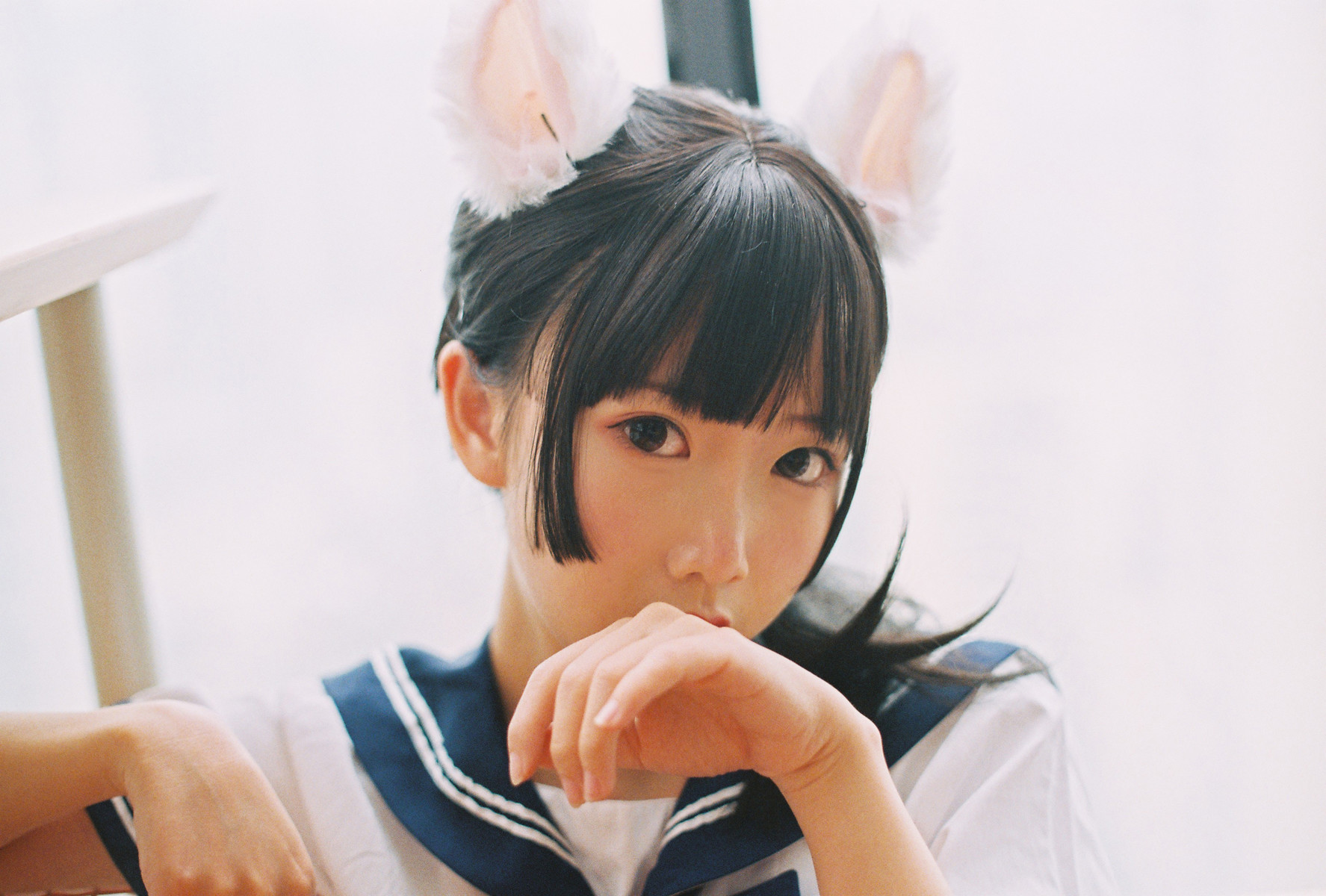 Cosplay 面饼仙儿 水手服 死库水 21