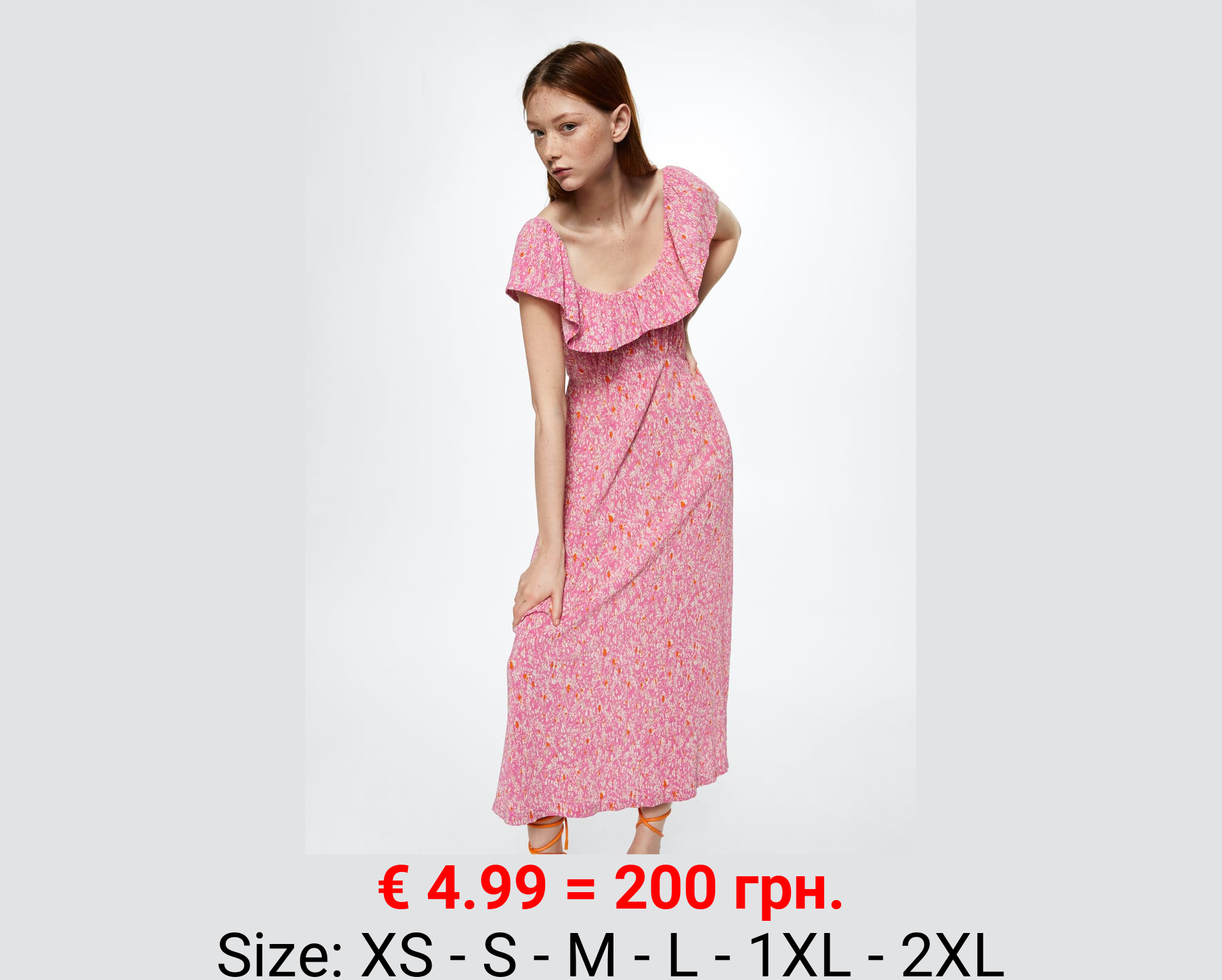 Vestido estampado floral