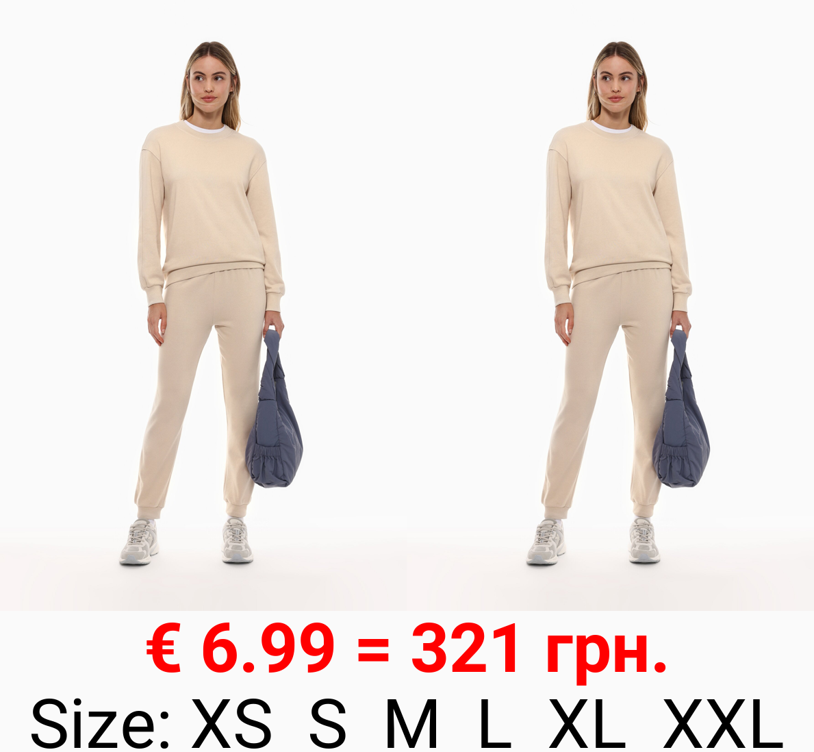 Basic tracksuit sweatshirt