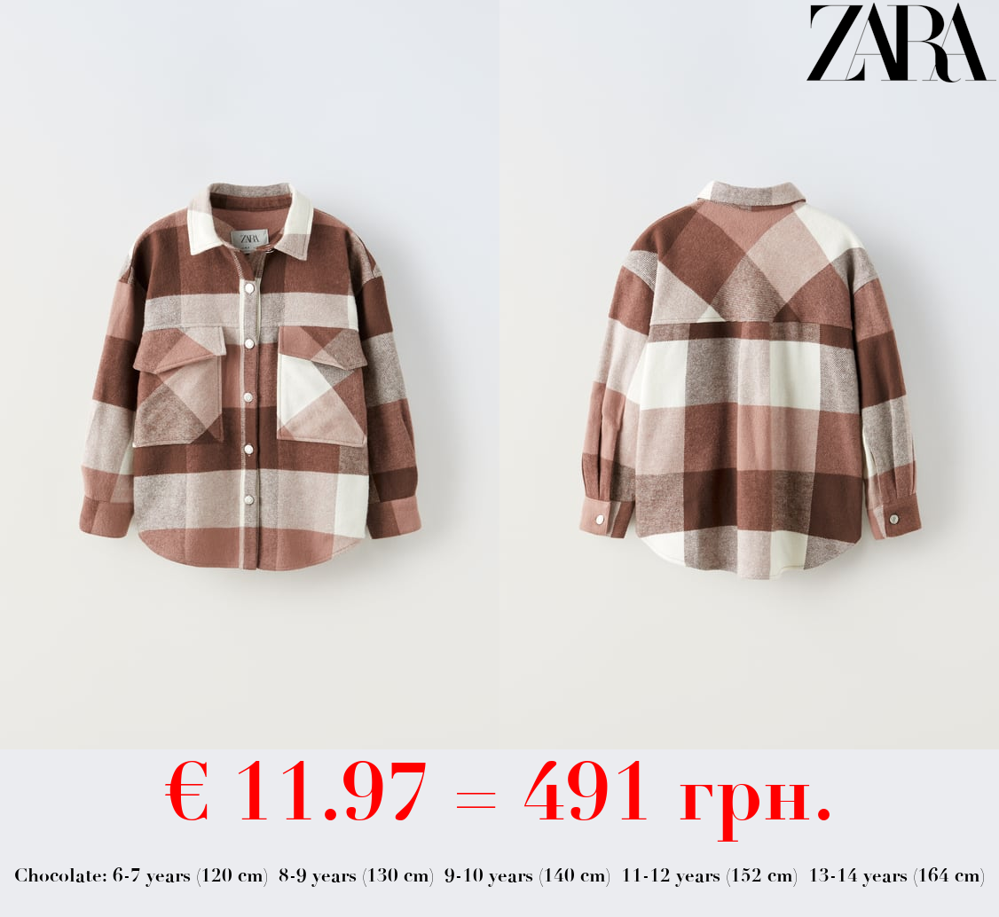 CHECK OVERSHIRT