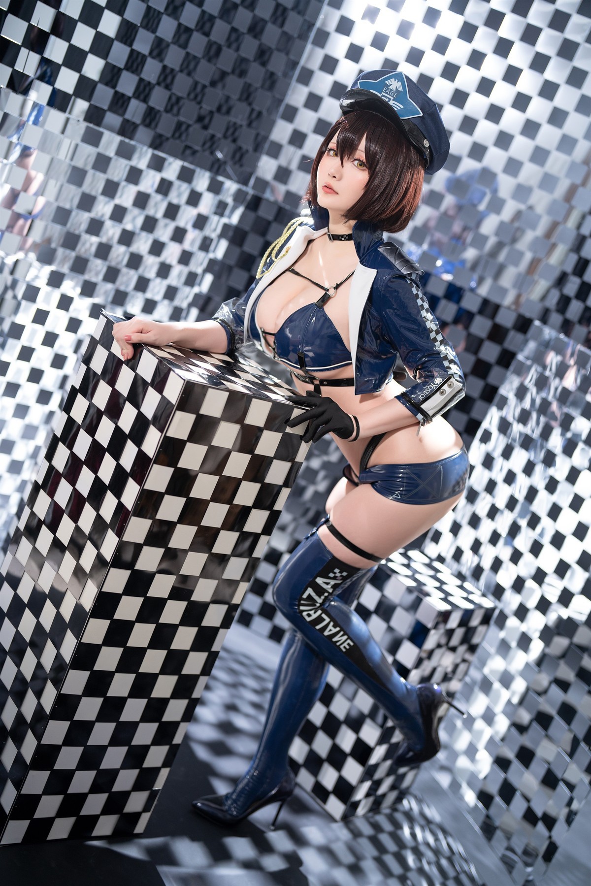 Cosplay 星之迟迟Hoshilily 巴尔的摩 碧蓝航线 16