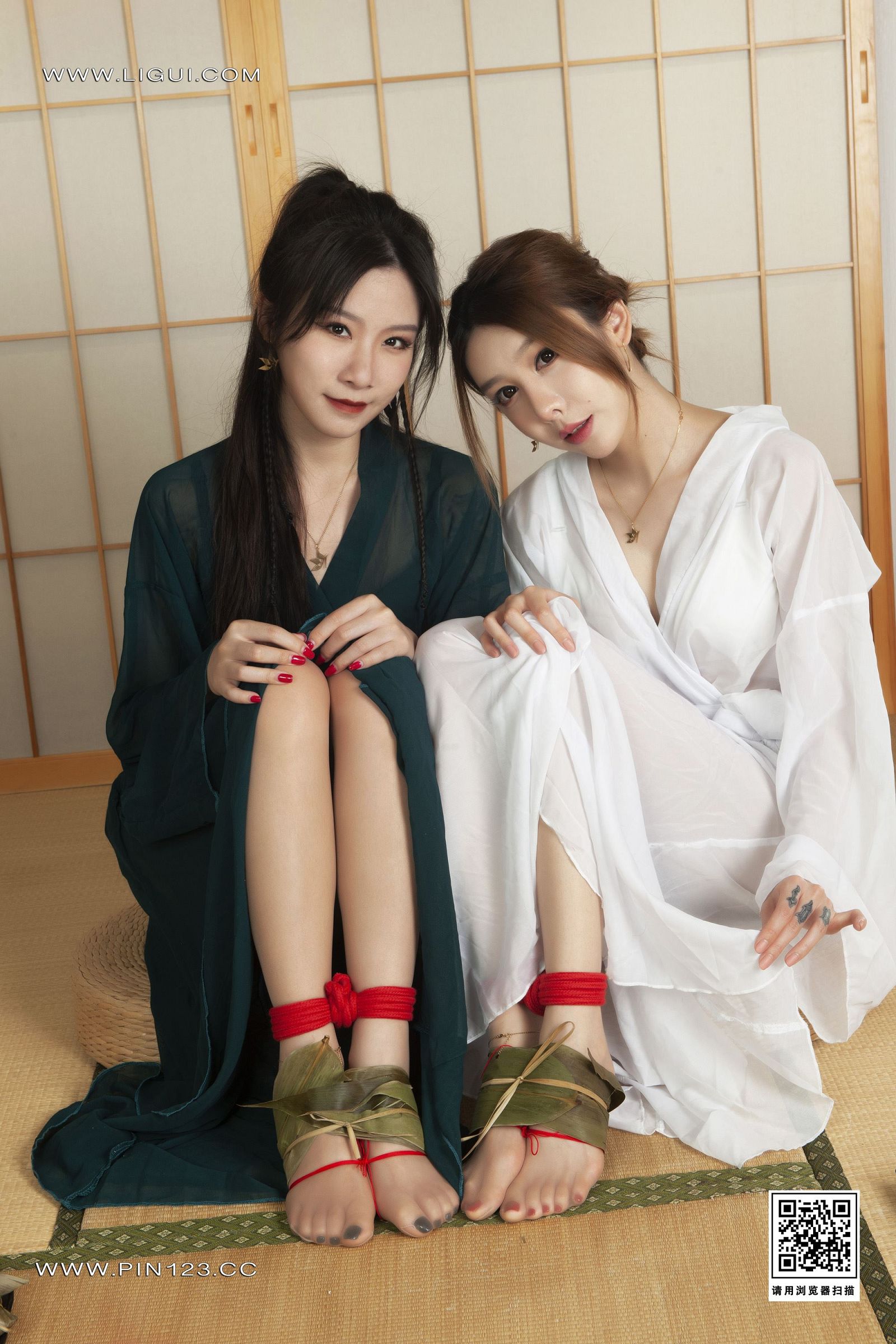 图片[63]-[Ligui丽柜]2023.06.22 缚粽金莲 兔子-六色网
