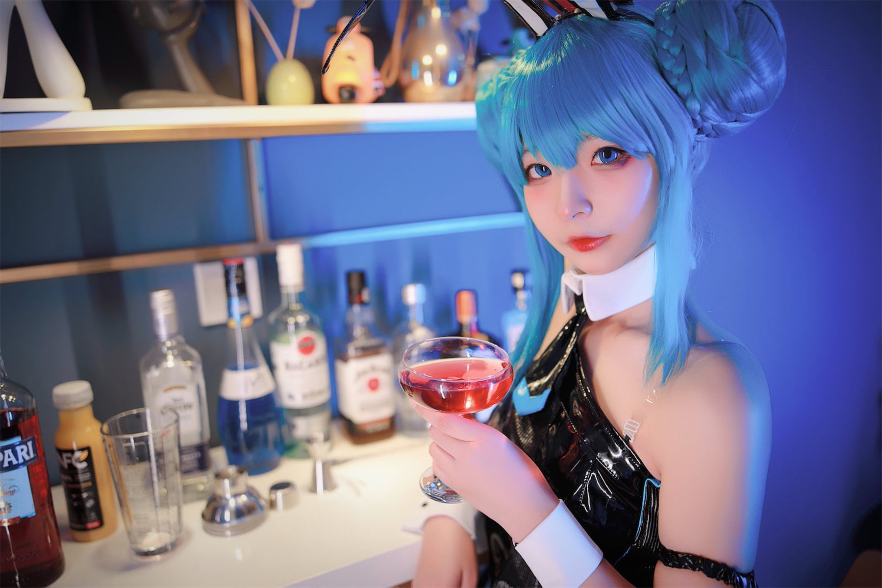 Cosplay Yuuhui玉汇 初音黑兔 19